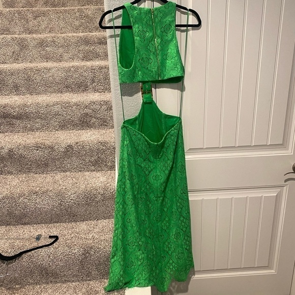 BNWT ALICE MCCALL LIME YVONNE MIDI DRESS - Picture 6 of 12